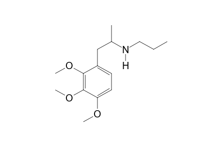 N-Propyl-2,3,4-trimethoxyamphetamine