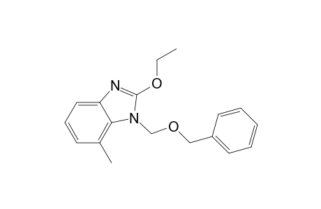 1-Benzyloxymethyl-2-ethoxy-7-methylbenzimidazole