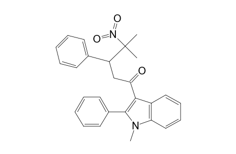 4-Methyl-1-(1'-methyl-2'-phenylindol-3'-yl)-4-nitro-3-phenylpentan-1-one