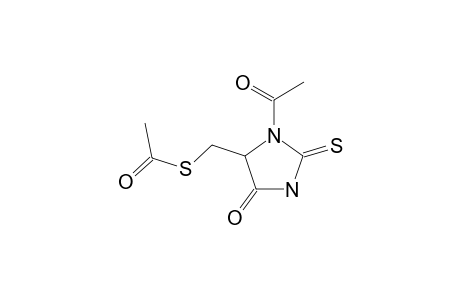 S-[1'-(3'-ACETYL-5'-OXO-2'-THIOXOIMIDAZOLIDIN-4'-YL)-METHYL]-THIOACETATE
