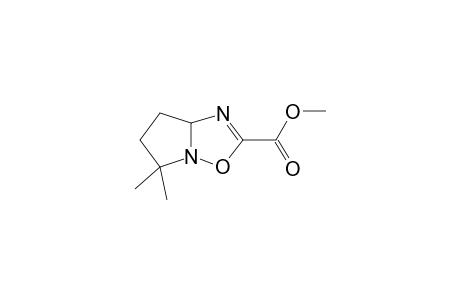Methyl 8,8-Dimethyl-2-oxa-1,4-diazabicyclo[3.3.0]oct-3-ene-3-carboxylate