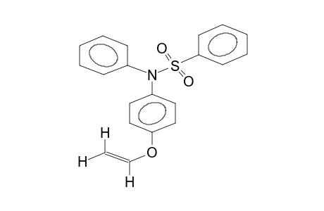 N-PHENYL-N-BENZENESULPHONYL-PARA-VINYLOXYANILINE