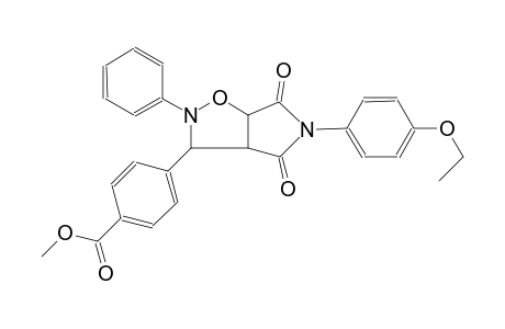 methyl 4-[5-(4-ethoxyphenyl)-4,6-dioxo-2-phenylhexahydro-2H-pyrrolo[3,4-d]isoxazol-3-yl]benzoate