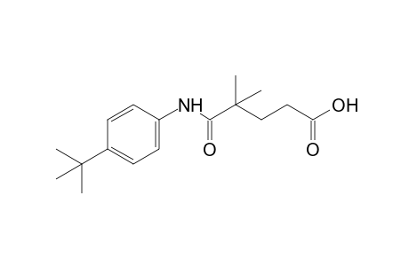 4'-tert-butyl-4,4-dimethylglutaranilic acid
