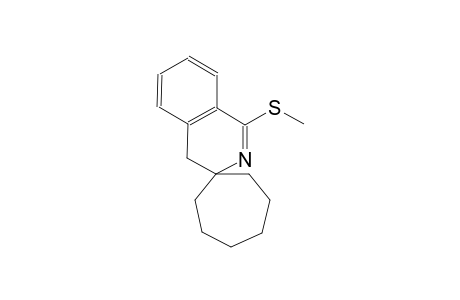 1'-(methylthio)-4'H-spiro[cycloheptane-1,3'-isoquinoline]