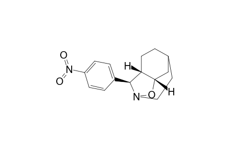 (2R*,3S*,8S*)-2-p-nitrophenyl-9-oxa-1-azatricyclo[4.3.2.0(3,8)]undecane