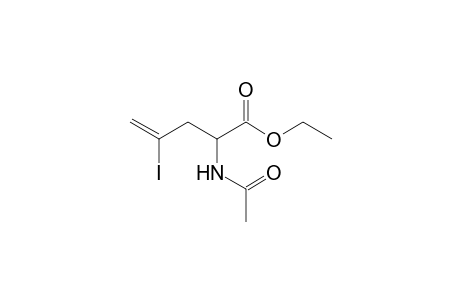 Ethyl N-acetyl-D,L-4-iodoallylglycinate