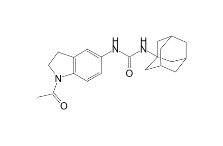 1-(1-acetyl-2,3-dihydroindol-5-yl)-3-(1-adamantyl)urea