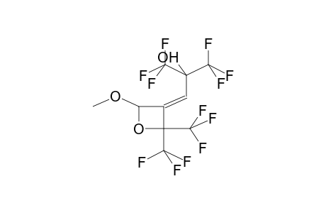 2,2-BIS(TRIFLUOROMETHYL)-4-METHOXY-3-[2,2-BIS(TRIFLUOROMETHYL)-2-HYDROXYETHYLIDENE]-1-OXACYCLOBUTANE