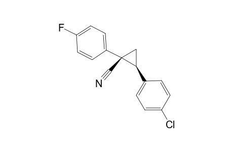 (Z)-(-)-2-(4-Chlorophenyl)-1-(4-fluorophenyl)cyclopropanecarbonitrile