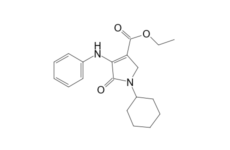 4-anilino-1-cyclohexyl-5-oxo-3-pyrroline-3-carboxylic acid