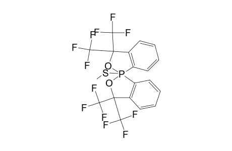 9-methylsulfanyl-7,7,7',7'-tetrakis(trifluoromethyl)-9,9'-spirobi[8-oxa-9$l^{5}-phosphabicyclo[4.3.0]nona-1,3,5-triene]