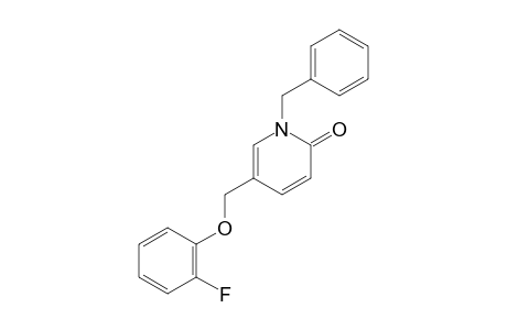 1-Benzyl-5-((2-fluorophenoxy)methyl)pyridin-2(1H)-one