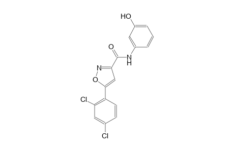 3-isoxazolecarboxamide, 5-(2,4-dichlorophenyl)-N-(3-hydroxyphenyl)-