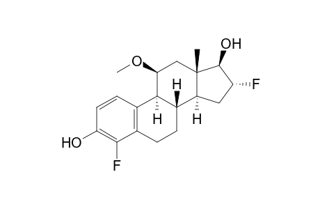 (8S,9S,11S,13S,14S,16R,17R)-4,16-bis(fluoranyl)-11-methoxy-13-methyl-6,7,8,9,11,12,14,15,16,17-decahydrocyclopenta[a]phenanthrene-3,17-diol