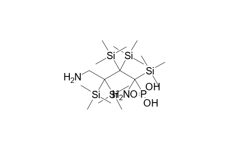 Phosphonic acid, (1,4-diaminobutyl)-, pentakis(trimethylsilyl) deriv.