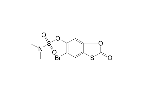 5-Bromo-2-oxo-1,3-benzoxathiol-6-yl dimethylsulfamate