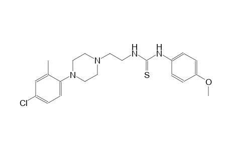 thiourea, N-[2-[4-(4-chloro-2-methylphenyl)-1-piperazinyl]ethyl]-N'-(4-methoxyphenyl)-