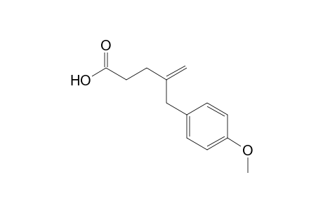 4-(4-Methoxybenzyl)pent-4-enoic acid