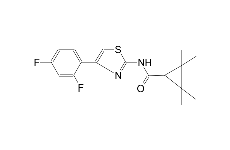 cyclopropanecarboxamide, N-[4-(2,4-difluorophenyl)-2-thiazolyl]-2,2,3,3-tetramethyl-