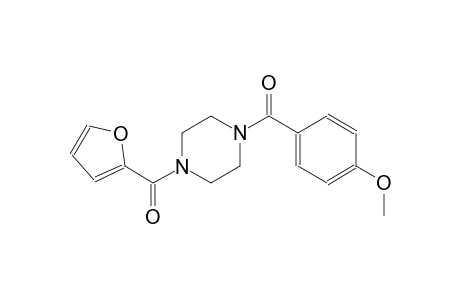 1-(2-Furoyl)-4-(4-methoxybenzoyl)piperazine
