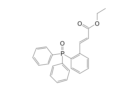 (E)-Ethyl 3-(2-(diphenylphosphoryl)phenyl)acrylate