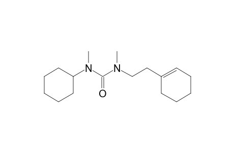 N-[2-(1-Cyclohexen-1-yl)ethyl]-N'-cyclohexylurea, N,N'-dimethyl-