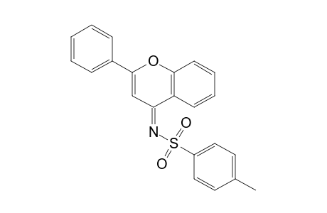 Benzenesulfonamide, 4-methyl-N-[2-phenyl-4H-1-benzopyran-4-ylidene]-