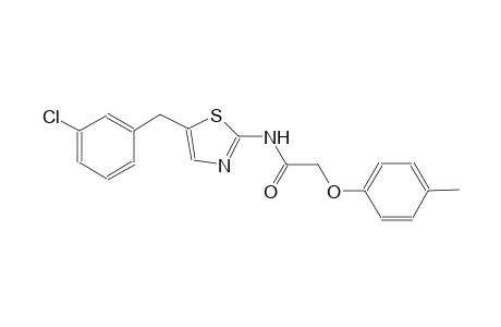 acetamide, N-[5-[(3-chlorophenyl)methyl]-2-thiazolyl]-2-(4-methylphenoxy)-