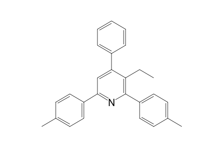 2,6-di-p-tolyl-3-ethyl-4-phenylpyridine