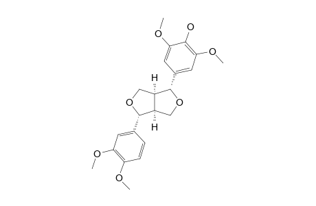 (+)-DE-4''-O-METHYLMAGNOLIN;2-VERATRYL-6-SYRINGYL-3,7-DIOXABICYCLO-[3,3,0]-OCTANE