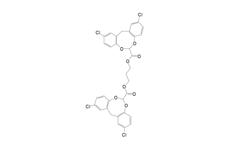 2,10-DICHLORO-12H-DIBENZO[d,g][1,3]DIOXOCIN-6-CARBOXYLIC ACID, DIESTER WITH 1,3-PROPANEDIOL