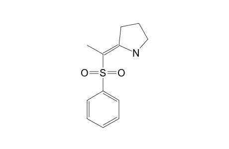 2-(1-PHENYLSULFONYLETHYLIDENE)-PYRROLIDINE