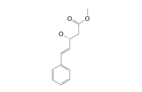 METHYL-(R)-3-HYDROXY-5-PHENYL-4-PENTENOATE