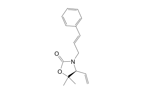 3-[(E)-cinnamyl]-5,5-dimethyl-4-vinyl-oxazolidin-2-one
