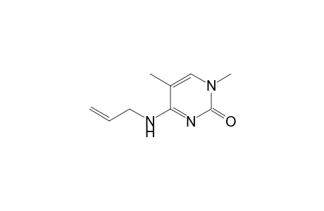 1,5-Dimethyl-4-(prop-2-enylamino)-2-pyrimidinone