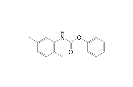 2,5-dimethylcarbanilic acid, phenyl ester