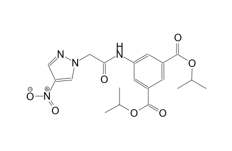 diisopropyl 5-{[(4-nitro-1H-pyrazol-1-yl)acetyl]amino}isophthalate