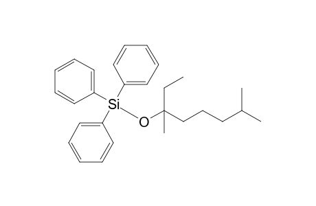 (1-ethyl-1,5-dimethyl-hexoxy)-triphenyl-silane