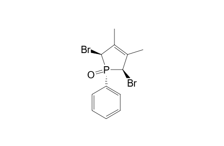 1-PHENYL-2,5-DIBROMO-3,4-DIMETHYL-2,5-DIHYDRO-PHOSPHOLOXIDE