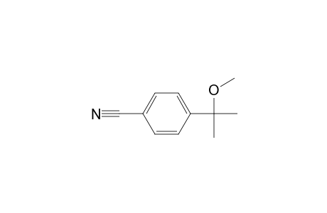 Benzonitrile, 4-(1-methoxy-1-methylethyl)-