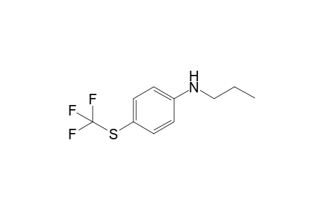 N-Propyl-4-((trifluoromethyl)thio)aniline