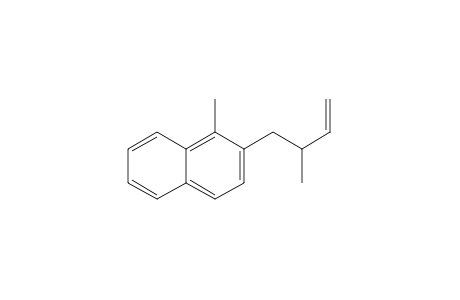 Naphthalene, 1-methyl-2-(2-methyl-3-butenyl)-