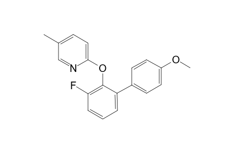 2-{(3-Fluoro-4'-methoxy-[1,1'-biphenyl]-2-yl)oxy}-5-methylpyridine