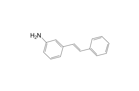 Benzenamine, 3-(2-phenylethenyl)-, (E)-