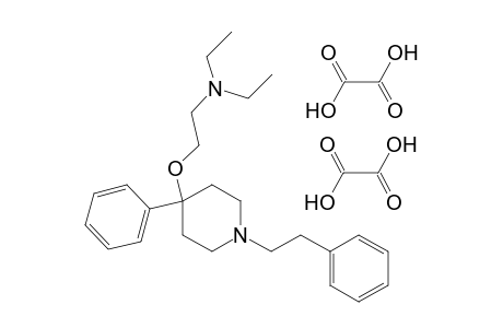 4-[2-(DIETHYLAMINO)ETHOXY]-1-PHENETHYL-4-PHENYLPIPERIDINE, DIOXALATE