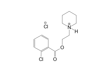 1-{2-[(2-chlorobenzoyl)oxy]ethyl}piperidinium chloride