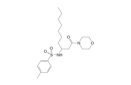 1-Morpholino-3-(tosylamino)decan-1-one