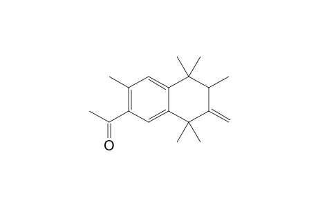 1-(5',6',7',8'-Tetrahydro-3'.5',5',6',8',8'-hexamethyl-7'-methylenenaphthalen-2'-yl)-ethan-1-one