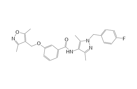 benzamide, 3-[(3,5-dimethyl-4-isoxazolyl)methoxy]-N-[1-[(4-fluorophenyl)methyl]-3,5-dimethyl-1H-pyrazol-4-yl]-